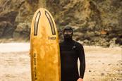 Surfers Against Sewage creates ocean-waste surfboard